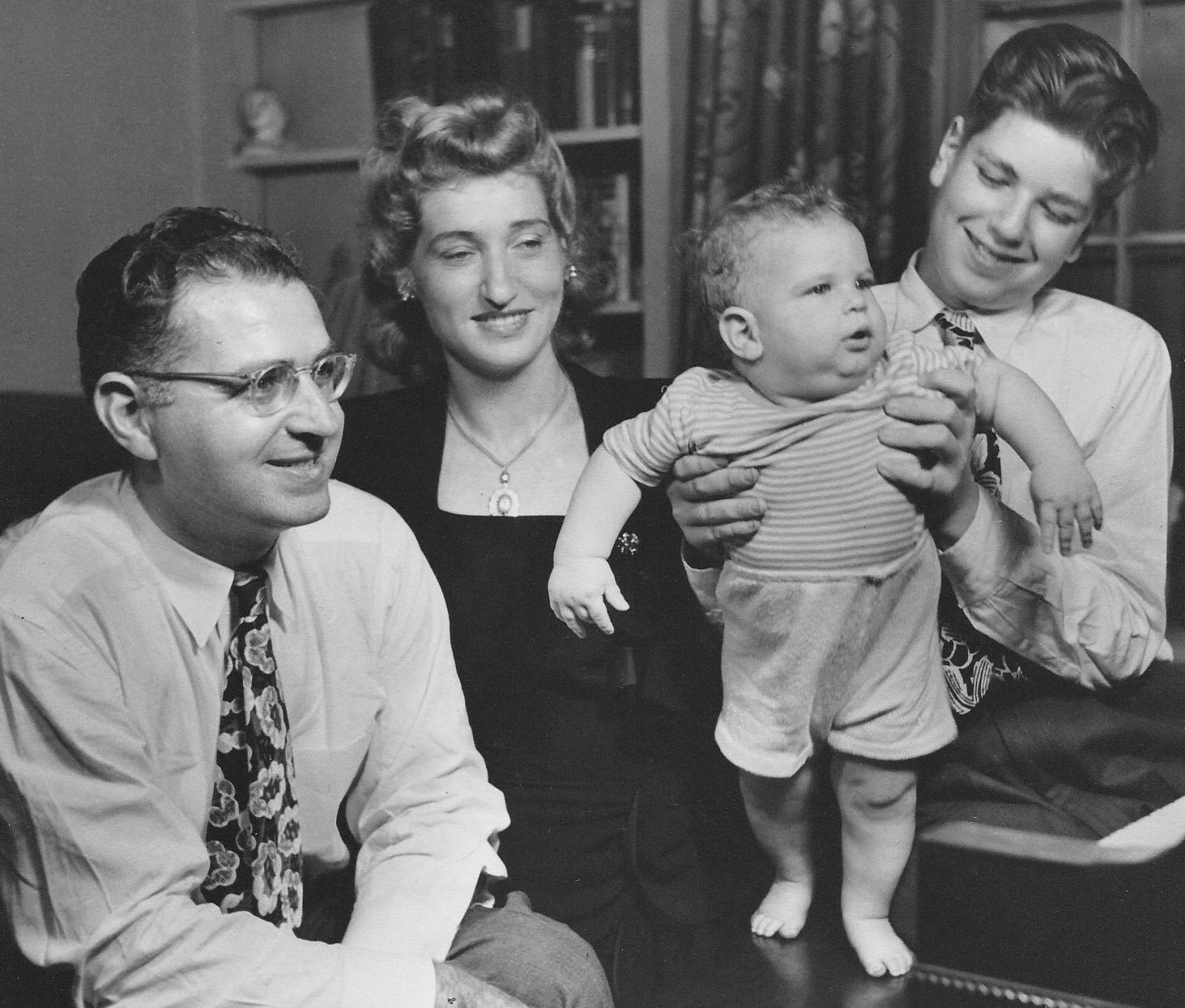 Hal’s family in 1946